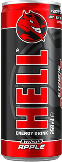 Hell Енергийна Напитка Apple с Газировка в Кутия 24x250ml