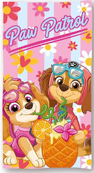 Nickelodeon Kinder-Strandtuch Rosa Paw Patrol 140x70cm Nickelodeon Kinder-Strandtuch Rosa Paw Patrol 140x70cm