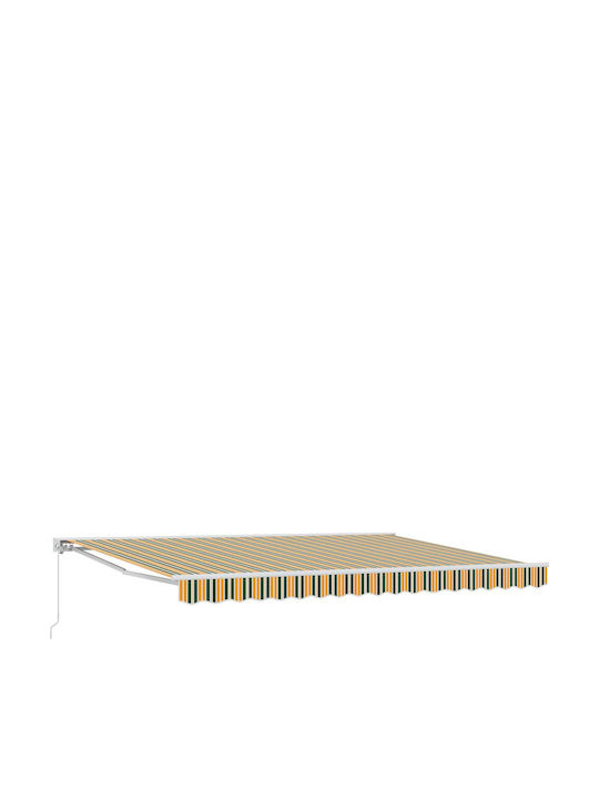vidaXL Terrasse Zelt mit LEDs Grüne 4,5x3m