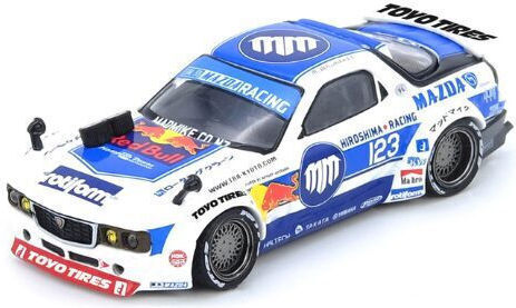 Model Mașină Mazda Rx-7 Fd3s Pandem Rocket Bunny Madbul Madlab Colecția 001 1:64 Inno64