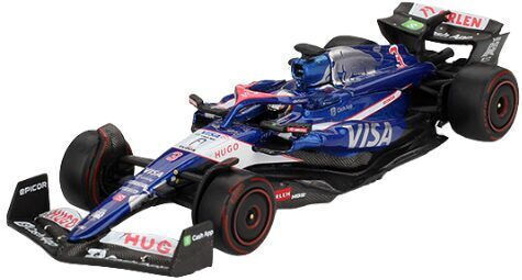 Mașină Red Bull Racing Vcarb 01 #3 Daniel Ricciardo Marele Premiu De Bahrain 2024 Scara 1:64 Mini GT MGT01006-L