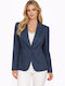 Morena Spain Women's Blue Blazer SS-J172686-26JA-BLE