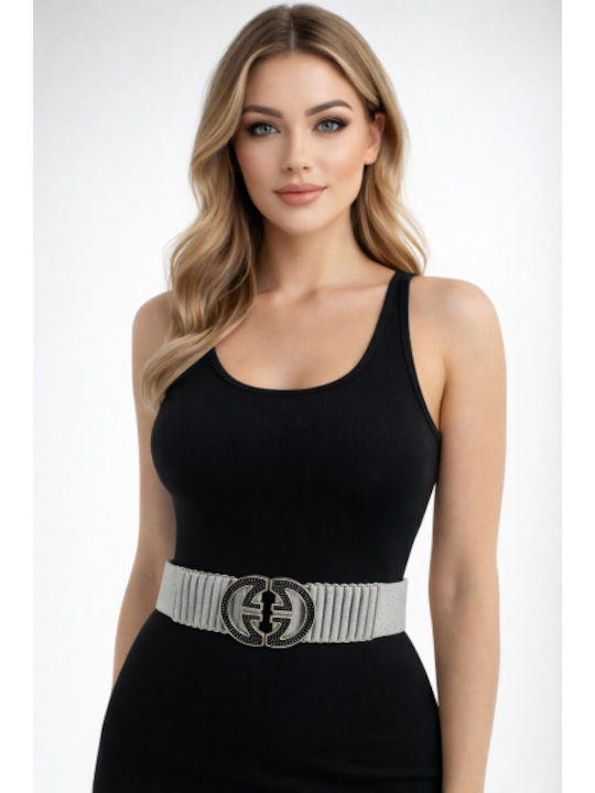 Women's Belt Silver SJ-055718-22-26BE-SILVER