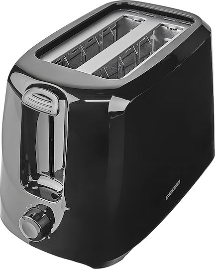 Melissa 2-slot Toaster 700w 6 Browning Levels Removable Crumb Tray Black