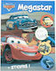 Colouring Book Pages Disney Megacolor A4 128 Pages & Stickers Cars