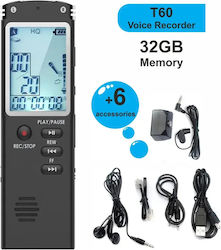 Voice Recorder T60-32G With Internal Memory 32GB Voice Recorder T60-32G With Internal Memory 32GB