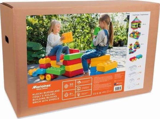 Marioinex Building Blocks for Ages 3+ 30 Pieces