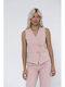 Pink Women's Vest