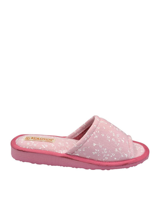 Winter Women's Slippers Sliders Pink