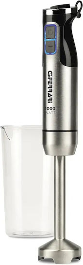 G3Ferrari Handmixer mit Inox-Stab 1000W Schwarze