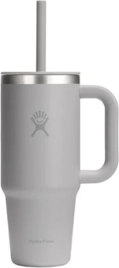 Hydro Flask Handled Tumbler Thermos 710ml Thermos All Around Travel Tumbler Birch with Straw and Handle
