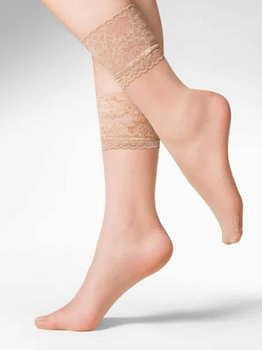 Gabriella Women's Socks 20 Den Beige