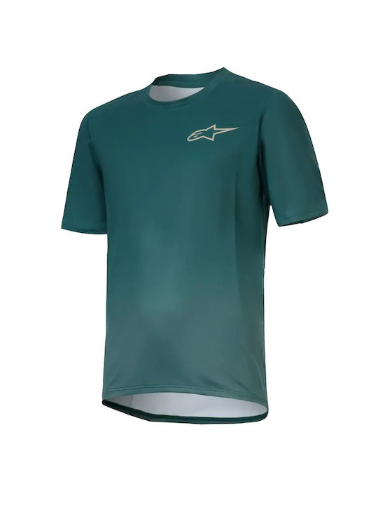Alpinestars Kurze Ärmel Fahrradtrikot Berg Grün