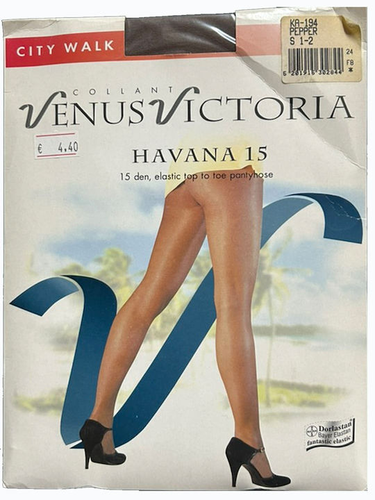 Venus Victoria Γυναικείο Καλσόν 15 Den Pepper