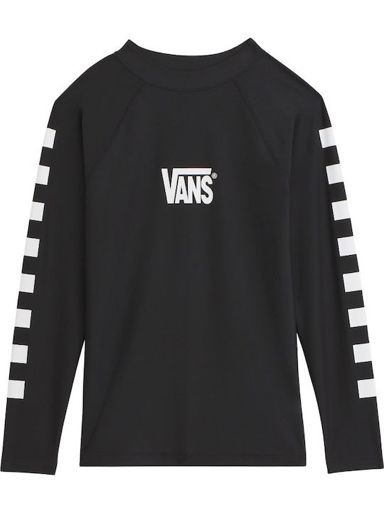 Vans Kids Swimwear Rashguard Black