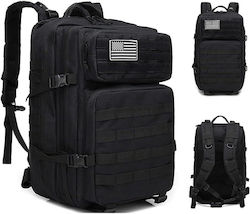 Militärrucksack Rucksack Schwarz 40lt Militärrucksack Rucksack Schwarz 40lt