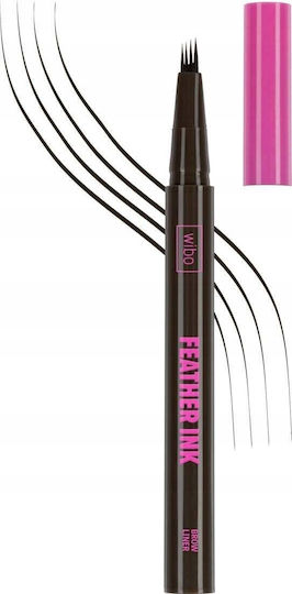Wibo Feather Pen for Eyebrows in Black Shade