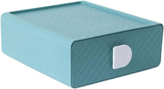Sertar de Birou din Plastic 20x7.5x20cm Verde