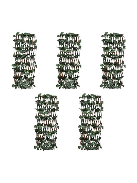 vidaXL Artificial Foliage on Trellis 30cm x 1.8m 5pcs
