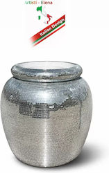 Decorative Plant Pot Flowerpot Mirror 55cm Luxury Premium Disco Style