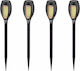 V-TAC Set 4 Lampi Solare 1W IP44