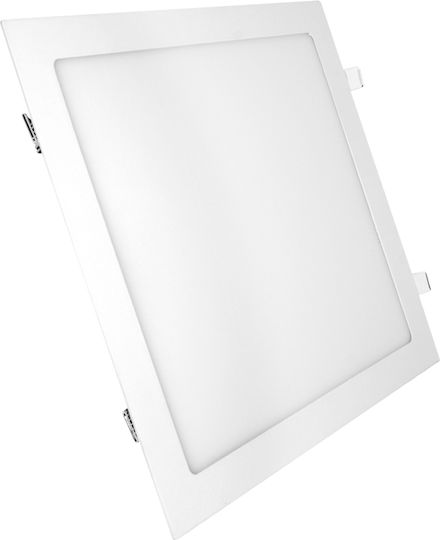 Aca Τετράγωνο LED Panel 8W με Ψυχρό Λευκό Φως 6000K 120x120εκ.
