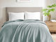 Double Pique Blanket 320gsm Cotton Veraman Hotel Garyfallo 240x270