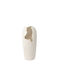 Eurolamp Decorative Porcelain Vase White Diameter 12.5xHeight 27cm