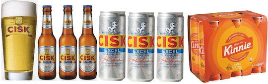 Cisk Pahar Pentru Apă Din Sticlă 330ml