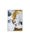 Canvas Painting Plastic Frame Fylliana Fl6595 White-Gold 50x70cm