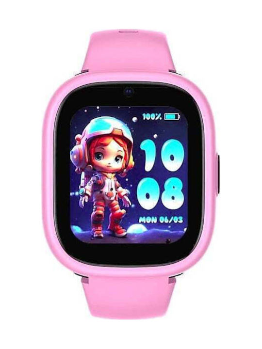Lagenio Παιδικό Smartwatch K3 4G Ροζ