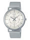 Casio Collection Digital Men's Watch 40mm Battery with White Metal Bracelet