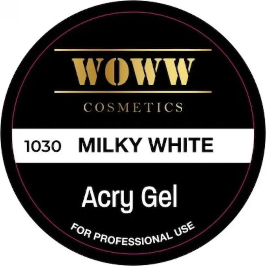 Woww Cosmetics Acrygel Νυχιών Λευκό 30ml
