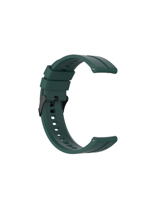 Λουράκι Σιλικόνης Πράσινο (Universal Silicone Watch Strap)
