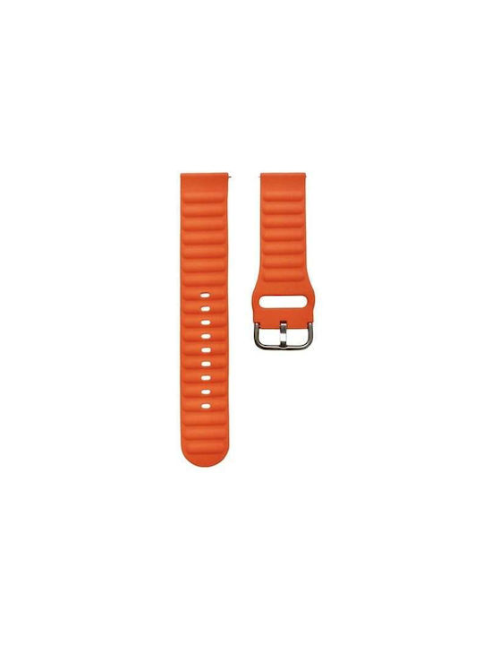 eR D L Tragbare Bänder Silikon Orange