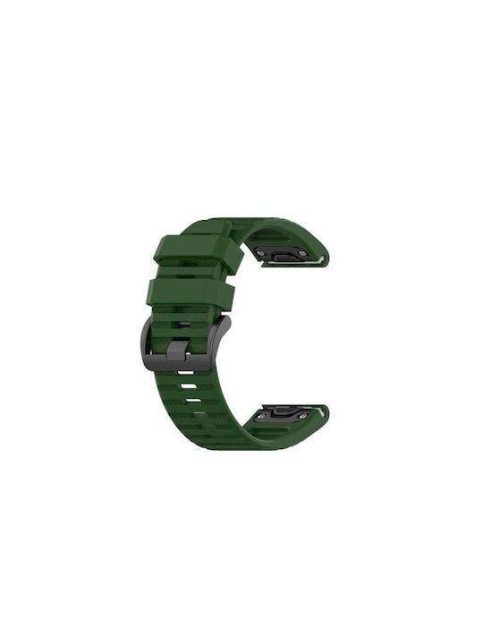 Λουράκι Σιλικόνης Πράσινο (Universal Silicone Watch Strap)