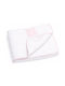 Richmond Interiors Cotton Pink Nursery Swaddling Baby Blanket 80x80cm