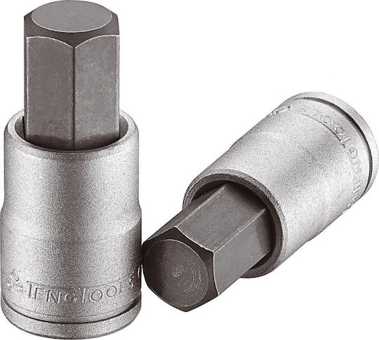 Teng Tools Sechseck Steckdosen mit Rahmen Gastgeber 1/2" HEX Durchmesser 1/2" / 7/32"