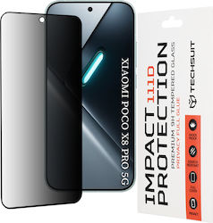 Techsuit Full Face Tempered Glass Μαύρο (Poco X8 Pro) Techsuit Full Face Tempered Glass Μαύρο (Poco X8 Pro)