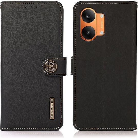 Khazneh Wallet Δερμάτινο Μαύρο (Poco X8 Pro Max)