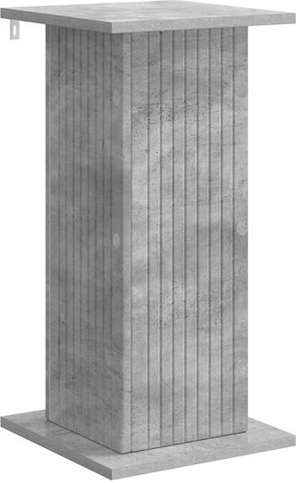 vidaXL Pflanzenständer Grau aus Beton 30,5 x 30 x 60,5 cm