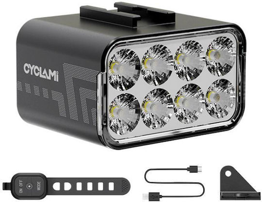 Cyclami Cyc1800 Hanging Bicycle Light 1800 High Brightness Front Light Under Saddle Anti-Glare Night Riding Light Road Mountain Bike