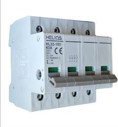 Helios Ac Isolator 63a 4p