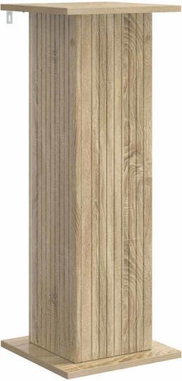 vidaXL Βάση Γλάστρας Ξύλινη 30.5x30x80.5εκ.