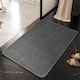 Anti-Slip Bathtub Mat with Suction Cups Gray 50x80cm