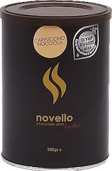 Novello Schokoladengetränk Cappuccino Haselnuss Cremiges Schokoladengetränk Aroma Nocciola