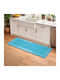 My Home Luxury Non-Slip Bath Mat 74511 Turquoise 60x180cm