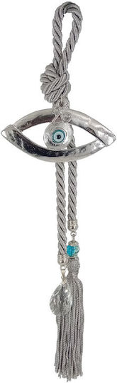 Marhome Hanging Lucky Charm Eye Gray Made of Crystal 30cm