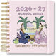 Academic Spiral Diary Soft Cover 2026-2027 Daily 11-Month 14x16cm Disney Lilo Stitch