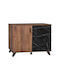Wooden Bedroom Chest of Drawers 106x40x84cm